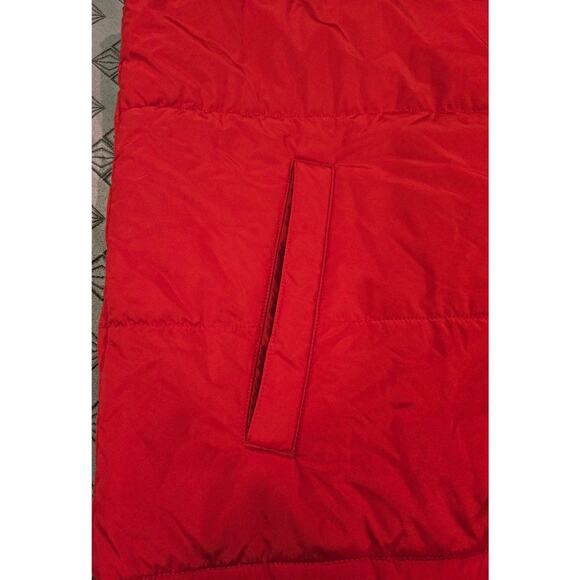 NWT Izod Red And Blue Quilted Lightweight Vest Snap Closure Men Size XXL - Picture 5 of 6